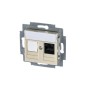Розетка компьютерная Levit RJ45 кат.5E с заглушкой сл. кость ABB 2CHH295117A6017 Розетка компьютерная Levit RJ45 кат.5E с заглушкой сл. кость ABB 2CHH295117A6017