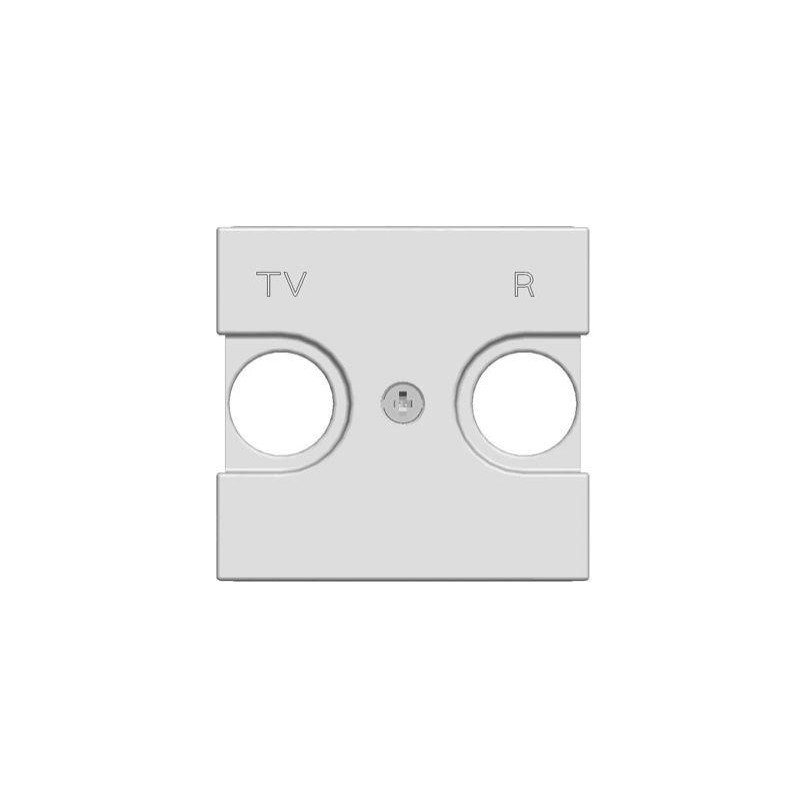 Накладка для TV-R розетки 2мод. Zenit серебристый ABB 2CLA225080N1301 Накладка для TV-R розетки 2мод. Zenit серебристый ABB 2CLA225080N1301