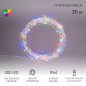Гирлянда светодиодная "Роса" 20м 200LED мультиколор 3.6Вт IP44 трансф. в компл. Neon-Night 303-209 Гирлянда светодиодная "Роса" 20м 200LED мультиколор 3.6Вт IP44 трансф. в компл. Neon-Night 303-209