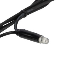 Гирлянда светодиодная "Твинкл Лайт" 20м 240LED желт. 20Вт 220-240В IP67 с контроллером 8 режимов провод каучук черн. Neon-Night 