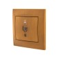 Розетка компьютерная 1-м СП Mira RJ45 ольха LEZARD 701-0701-139 Розетка компьютерная 1-м СП Mira RJ45 ольха LEZARD 701-0701-139