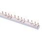 Шина соединительная типа PIN (штырь) 4п до 75А ШС-101 (дл.1м) DEKraft 32033DEK