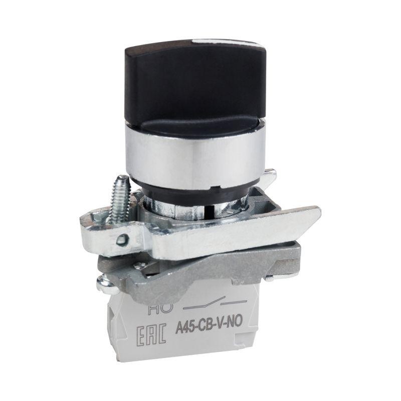 Переключатель OptiSignal D22 C4-S-21 2 положения металл 1НО XB4BD21 КЭАЗ 332169 Переключатель OptiSignal D22 C4-S-21 2 положения металл 1НО XB4BD21 КЭАЗ 332169