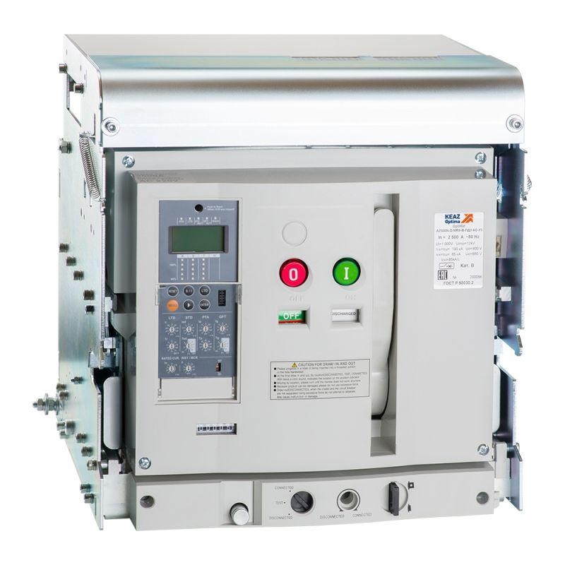 Выключатель автоматический OptiMat A-1600-S2-3P-65-D-MR8.0-B-C2200-M2-P03-S1-06 КЭАЗ 338744 Выключатель автоматический OptiMat A-1600-S2-3P-65-D-MR8.0-B-C2200-M2-P03-S1-06 КЭАЗ 338744