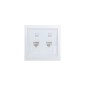 Розетка компьютерная 2-мест. ZIMA IP20 бел. LEZARD 704-0288-141 Розетка компьютерная 2-мест. ZIMA IP20 бел. LEZARD 704-0288-141