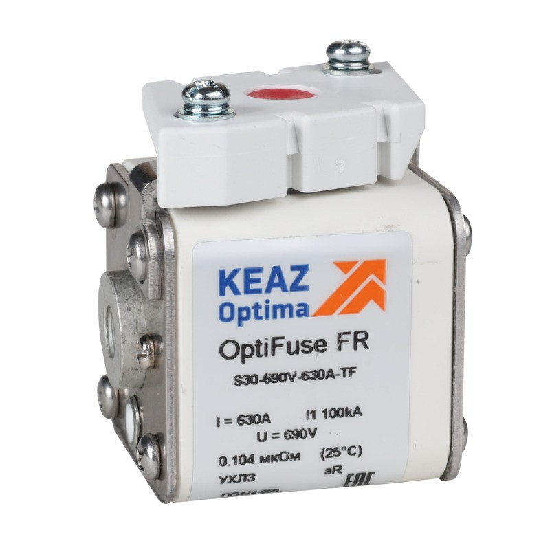 Предохранитель OptiFuse FR-S33-690V-1100A-TF КЭАЗ 345808 Предохранитель OptiFuse FR-S33-690V-1100A-TF КЭАЗ 345808