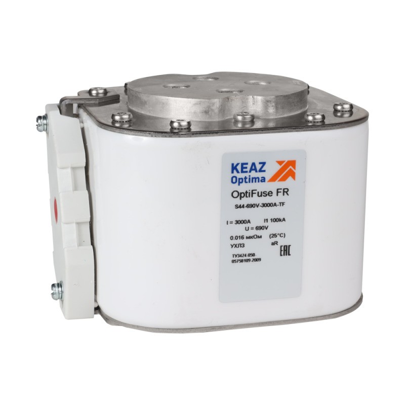 Предохранитель OptiFuse FR-S44-690V-3000A-TF КЭАЗ 347686 Предохранитель OptiFuse FR-S44-690V-3000A-TF КЭАЗ 347686