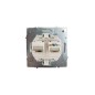 Розетка компьютер+телефон с модулем Cat 6 СП ZIMA бел. LEZARD 704-0288-144 Розетка компьютер+телефон с модулем Cat 6 СП ZIMA бел. LEZARD 704-0288-144