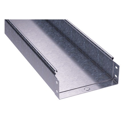 Лоток листовой неперфорированный 400х80 L2000 нержавеющая сталь 1мм DKC 35056INOX