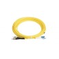 Патч-корд FC-D2-9-FC/UR-LC/UR-H-10M-LSZH-YL волоконно-оптический (шнур) SM 9/125 (OS2) FC/UPC-LC/UPC duplex LSZH 10м Hyperline 3