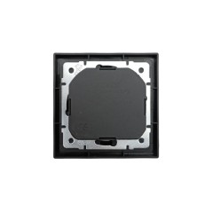 Розетка 1-мест. с/з+USB разъем СП ZIMA IP20 черн. бархат LEZARD 704-4288-181