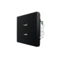 Розетка 1-мест. с 2-мест. USB разъем СП ZIMA IP20 черн. бархат LEZARD 704-4288-192 Розетка 1-мест. с 2-мест. USB разъем СП ZIMA IP20 черн. бархат LEZARD 704-4288-192