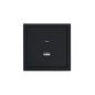 Розетка Type-C+ USB разъем СП ZIMA IP20 черн. бархат LEZARD 704-4288-192TC Розетка Type-C+ USB разъем СП ZIMA IP20 черн. бархат LEZARD 704-4288-192TC