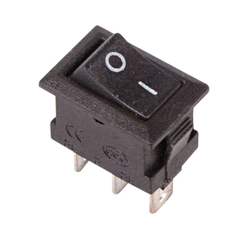 Выключатель клавишный 250В 3А (3с) ON-ON черн. Micro (RWB-102) Rexant 36-2030 Выключатель клавишный 250В 3А (3с) ON-ON черн. Micro (RWB-102) Rexant 36-2030
