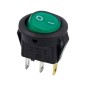 Выключатель клавишный круглый 250В 3А (3с) ON-OFF зел. с подсветкой Micro (RWB-106 SC-214) Rexant 36-2533 Выключатель клавишный круглый 250В 3А (3с) ON-OFF зел. с подсветкой Micro (RWB-106 SC-214) Rexant 36-2533