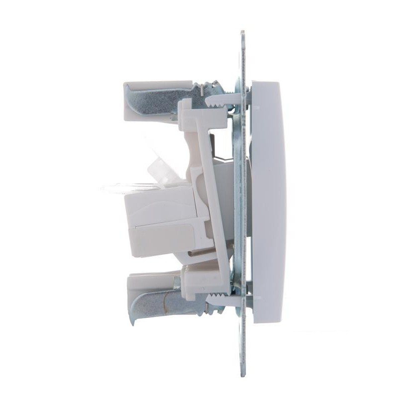 Розетка компьютерная 2-м СП Karina RJ45 механизм бел. LEZARD 707-0288-141 Розетка компьютерная 2-м СП Karina RJ45 механизм бел. LEZARD 707-0288-141