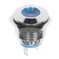 Индикатор металл. d16 12В подсветка син. LED Rexant 36-4811 Индикатор металл. d16 12В подсветка син. LED Rexant 36-4811