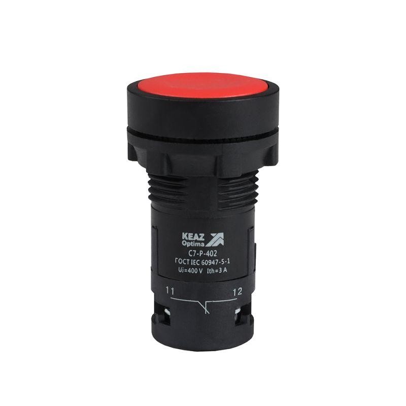 Кнопка OptiSignal Compact D22 С7-P-402 красн. 2НЗ XB7NA44 КЭАЗ 362039 Кнопка OptiSignal Compact D22 С7-P-402 красн. 2НЗ XB7NA44 КЭАЗ 362039