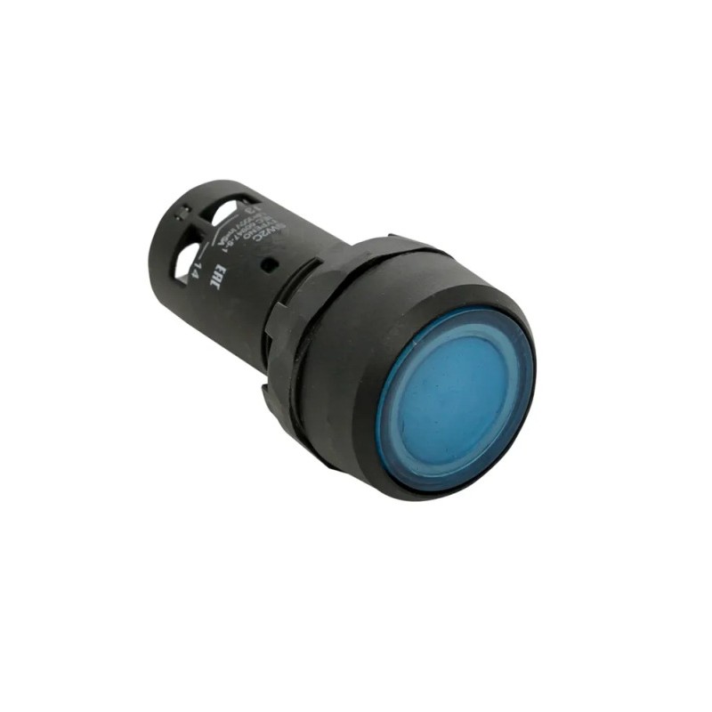 Кнопка с фиксацией с подсветкой OptiSignal Compact D22 С7-PHL-M610 син. 1НО 230В AC XB7NJ06M1 КЭАЗ 362123 Кнопка с фиксацией с подсветкой OptiSignal Compact D22 С7-PHL-M610 син. 1НО 230В AC XB7NJ06M1 КЭАЗ 362123