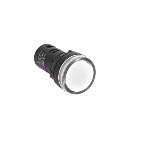 Лампа светодиодная OptiSignal Compact D22 С7-L-Q1 бел. 380В AC XB7EV01QP КЭАЗ 362163