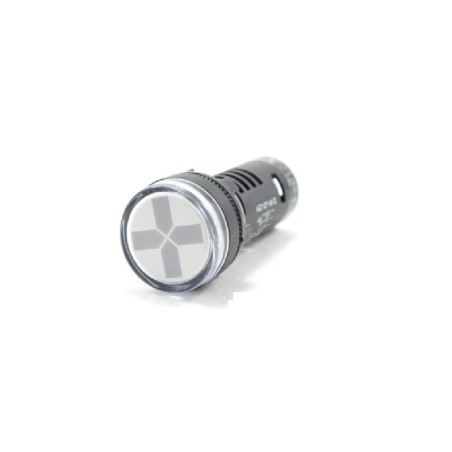 Индикатор двухцветный сегментный OptiSignal Compact D22 С7-2L-F34 красн./зел. 110В AC/DC КЭАЗ 362169