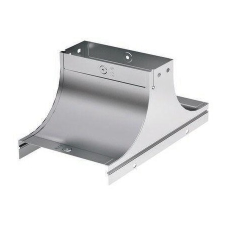 Крышка-ответвитель TS 100/80 в комплекте с крепеж. эл. нерж. DKC 37242KINOX
