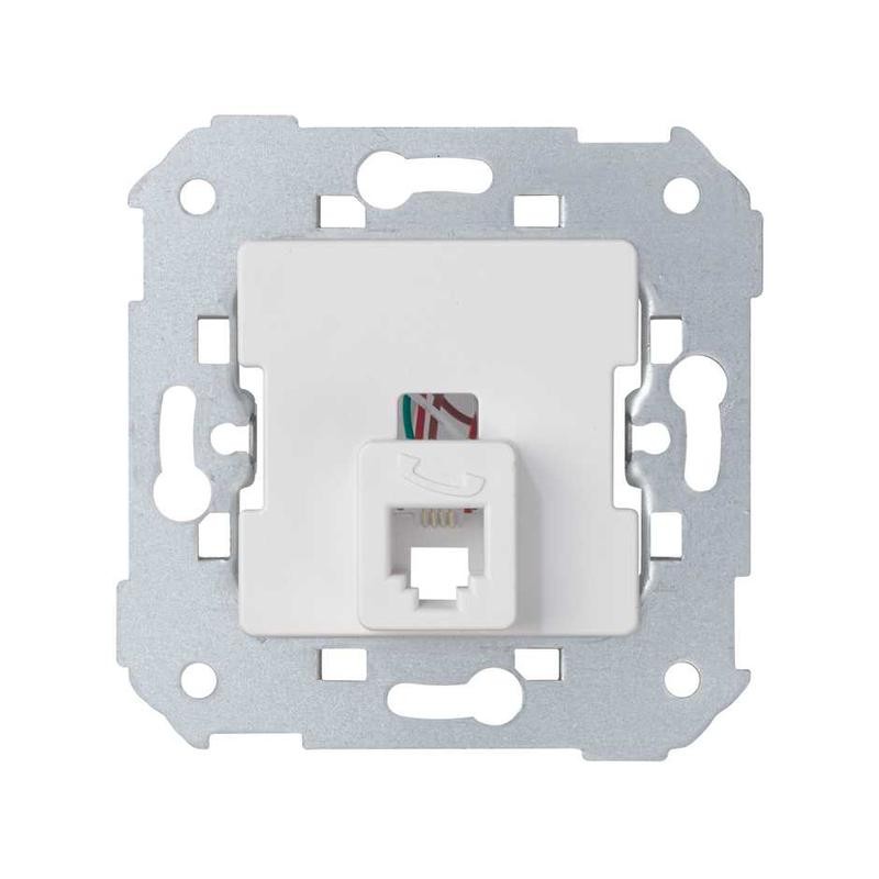 Розетка телефонная Simon 88 RJ12 6 контакт. механизм бел. Simon 75481-30 Розетка телефонная Simon 88 RJ12 6 контакт. механизм бел. Simon 75481-30