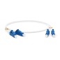Патч-корд FC-D2-9A1-LC/UR-LC/UR-H-5M-LSZH-WH волоконно-оптический (шнур) SM 9/125 (G657) LC/UPC-LC/UPC duplex LSZH 5м Hyperline 