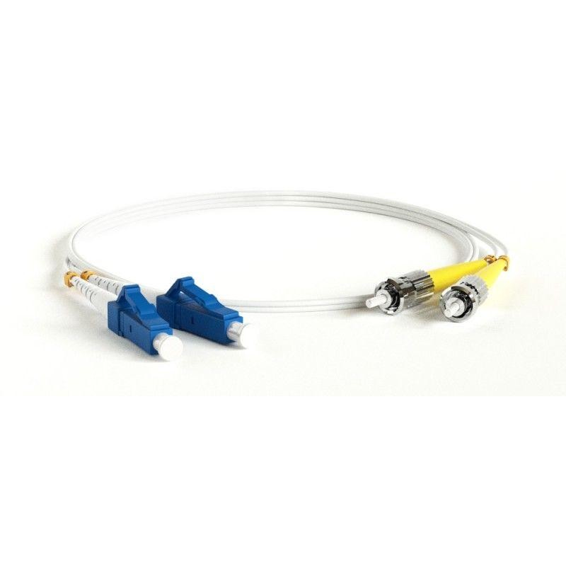 Патч-корд FC-D2-9A1-LC/UR-ST/UR-H-2M-LSZH-WH волоконно-оптический (шнур) SM 9/125 (G657) ST/UPC-LC/UPC duplex LSZH 2м Hyperline Патч-корд FC-D2-9A1-LC/UR-ST/UR-H-2M-LSZH-WH волоконно-оптический (шнур) SM 9/125 (G657) ST/UPC-LC/UPC duplex LSZH 2м Hyperline