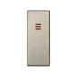 Клавиша узкая с индикатором для 75134-69 Simon82 Centralizations шампань 82032-64