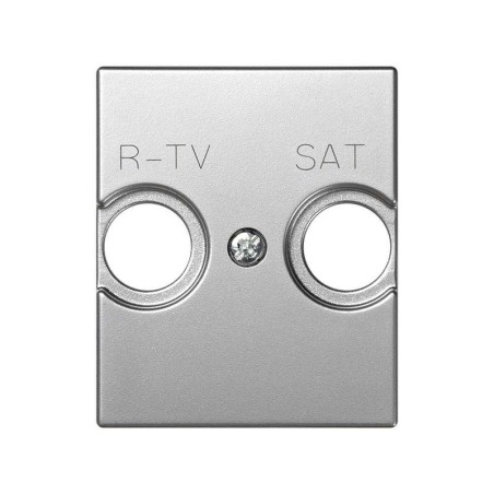 Накладка розетки 75466, 75467, 75468-69 Simon82 Centralizations алюм. 82097-53
