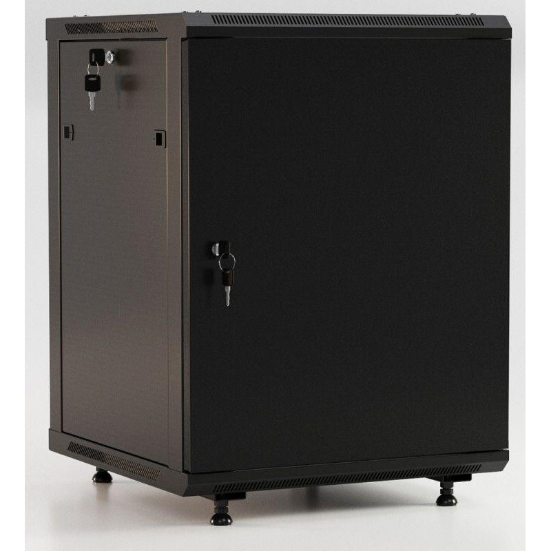 Шкаф настенный TWB-FC-2266-SR-RAL9004 19дюйм. 22U 1086х600х600мм метал. передн. дверь с замком две боков. панели с возмож. устан Шкаф настенный TWB-FC-2266-SR-RAL9004 19дюйм. 22U 1086х600х600мм метал. передн. дверь с замком две боков. панели с возмож. устан