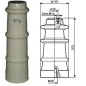 Изолятор опорный ИО-35-3.75 У3 Электрофарфор 00000196 Изолятор опорный ИО-35-3.75 У3 Электрофарфор 00000196