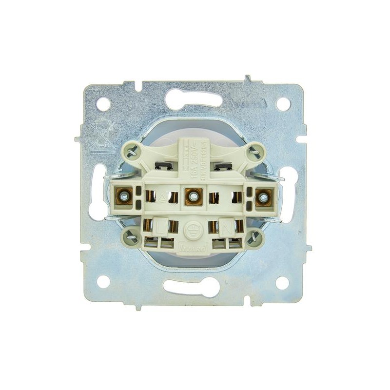 Розетка 1-м СП ASTI 16А IP20 без заземл. термопласт механизм бел. LEZARD 7081-0288-121B Розетка 1-м СП ASTI 16А IP20 без заземл. термопласт механизм бел. LEZARD 7081-0288-121B