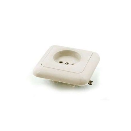 Розетка 1-м СП РС10-005 10А IP20 бел. БЕЛ. ЦЕРКОВЬ РС10-005