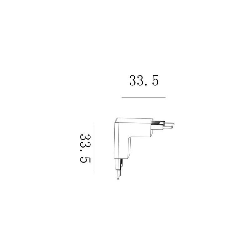 Коннектор системы CN-SLIM-BL-TL SLIM черн. SWG PRO 00-00022068 Коннектор системы CN-SLIM-BL-TL SLIM черн. SWG PRO 00-00022068