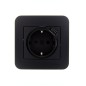 Розетка 1-м СП ASTI 16А IP20 с заземл. с заряд. устройством USB в сборе черн. бархат. LEZARD 7081-4242-181 Розетка 1-м СП ASTI 16А IP20 с заземл. с заряд. устройством USB в сборе черн. бархат. LEZARD 7081-4242-181