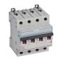 Выключатель автоматический модульный 4п C 4А 6кА DX3-E 6000 4мод. 230/400В Leg 407301 Выключатель автоматический модульный 4п C 4А 6кА DX3-E 6000 4мод. 230/400В Leg 407301