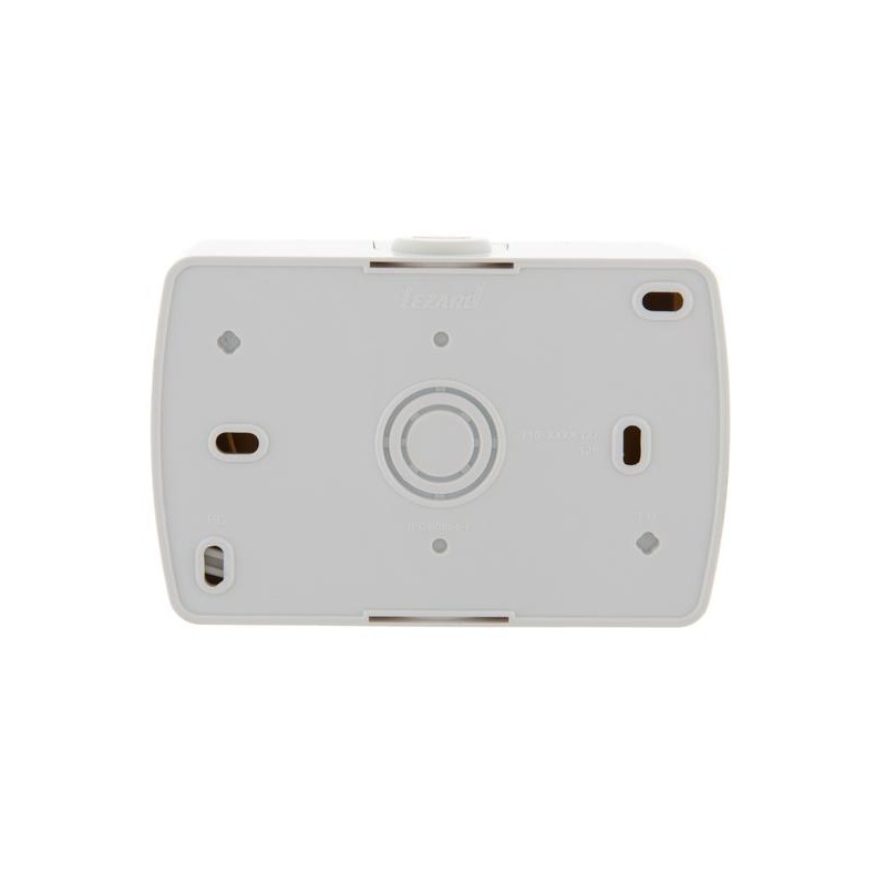 Розетка 2-м ОП Nata 16А IP20 без заземл. керамика бел. LEZARD 710-0200-128