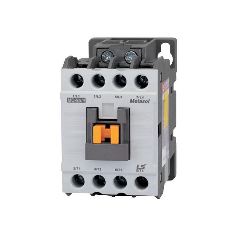 Контактор Metasol MC-9a/4P 4п (4НО) 9А кат. 220В AC Screw LS Electric 1316015200