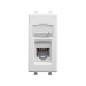 Розетка телефонная 1мод. Avanti "Белое облако" RJ12 модульная DKC 4400311 Розетка телефонная 1мод. Avanti "Белое облако" RJ12 модульная DKC 4400311