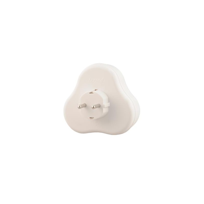 Разветвитель 3-м с заземл. Accessories треугольный LEZARD 715-0900-609 Разветвитель 3-м с заземл. Accessories треугольный LEZARD 715-0900-609