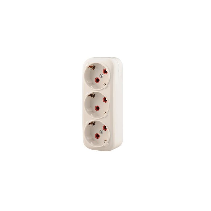 Разветвитель 3-м с заземл. Accessories прямоугольный LEZARD 715-0800-608 Разветвитель 3-м с заземл. Accessories прямоугольный LEZARD 715-0800-608
