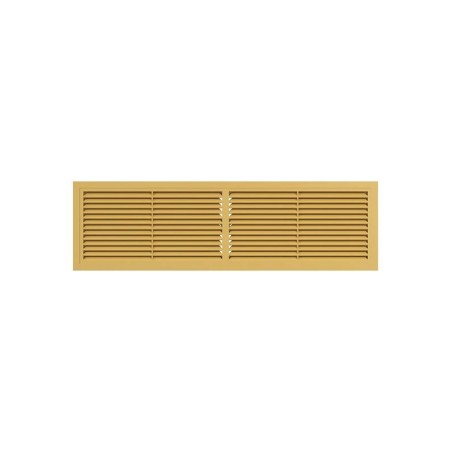 Решетка вентиляционная РП фланец 432х117 переточная 455х133 пластик Beige ERA 4513РП беж