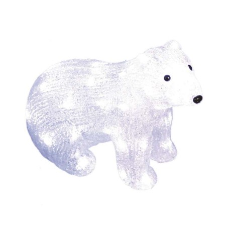 Гирлянда светодиодная "Белый медведь-4" ULD-M3125-040/STA WHITE IP20 WHITE BEAR-4 40LED 31х15х25см IP20 бел. Uniel 11037