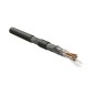 Кабель SF/UTP кат.5E 4х2х26AWG (19х0.10мм) МЖ patch PVC ISFUTP4-C5E-P26/19-PVC-BK для сетей Industrial Ethernet черн. (уп.500м) 