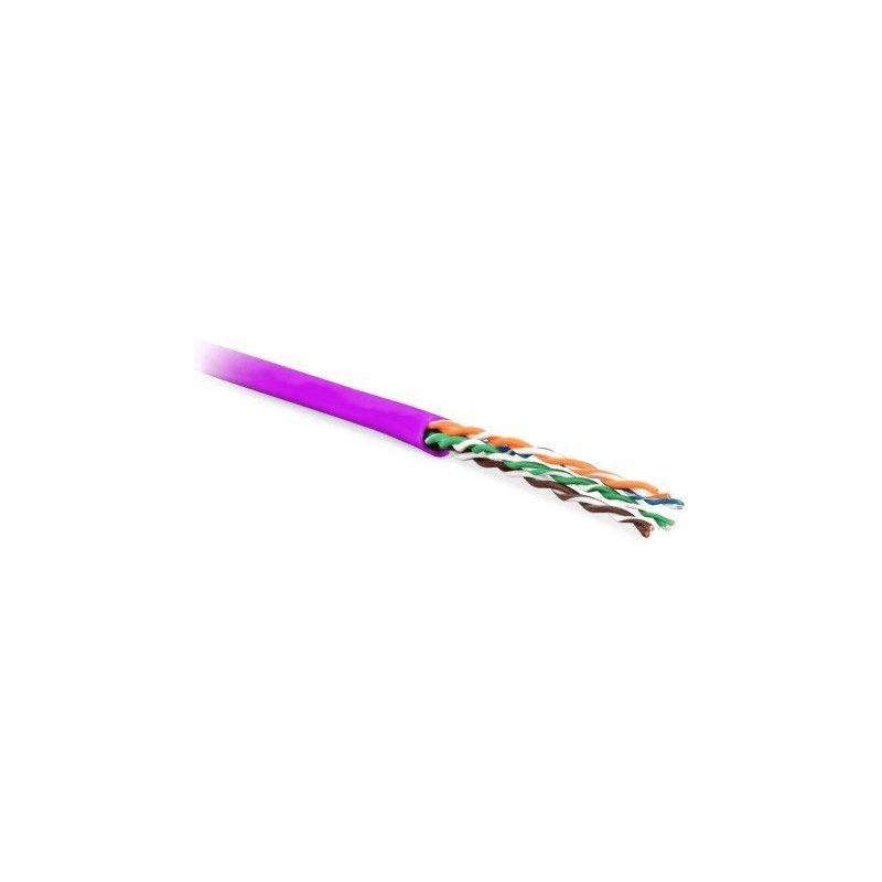 Кабель витая пара неэкранир. U/UTP кат.5E 4 пары 24 AWG МЖ patch LSZH нг(А)-HF -20град.C-+75град.C UUTP4-C5E-P24-IN-LSZH-PK-305 