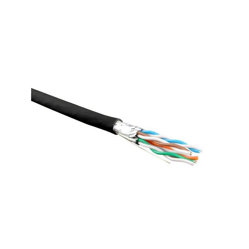 Кабель витая пара экранир. U/FTP кат.6 4 пары 23 AWG ОЖ solid кажд. пара в фольге LSZH нг(А)-HF -20град.C-+60град.C гарантия: 15