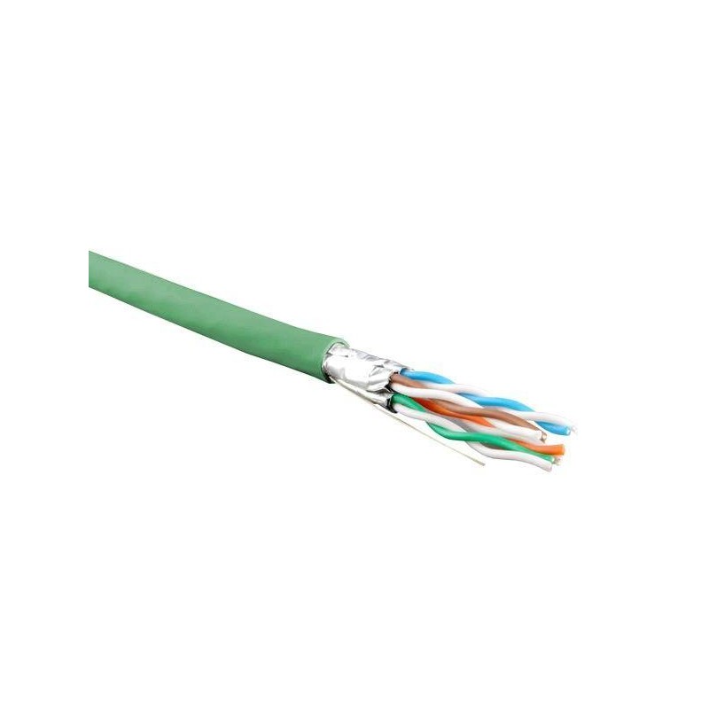Кабель витая пара экранир. U/FTP кат.6 4 пары 23 AWG ОЖ solid кажд. пара в фольге LSZH нг(А)-HF -20град.C-+60град.C гарантия: 15