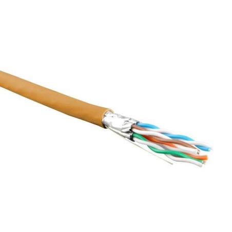 Кабель витая пара экранир. U/FTP кат.6 4 пары 23 AWG ОЖ solid кажд. пара в фольге LSZH нг(А)-HF -20град.C-+60град.C гарантия: 15